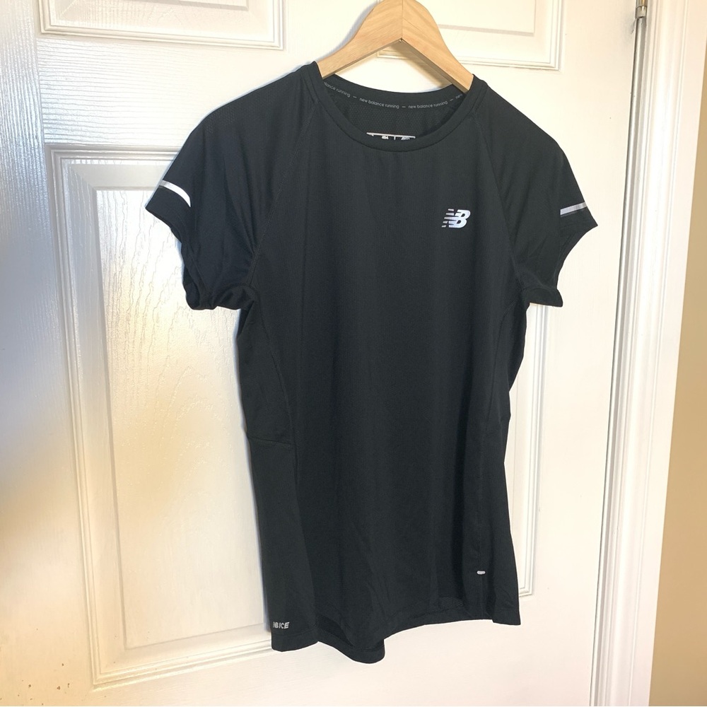 ⚡️3 for 25⚡️ New Balance ICE Black Running Gym Workout Shirt Women’s Size Medium